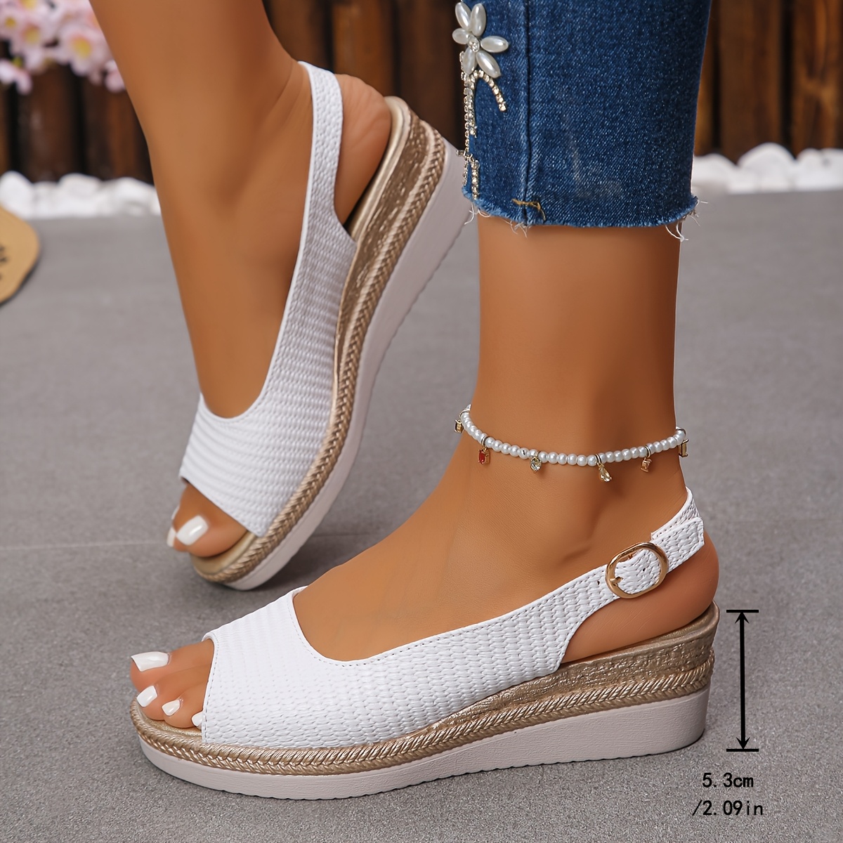 Aliexpress Comfortable Fishing Shoes Women'* Woven Fish-Mouth