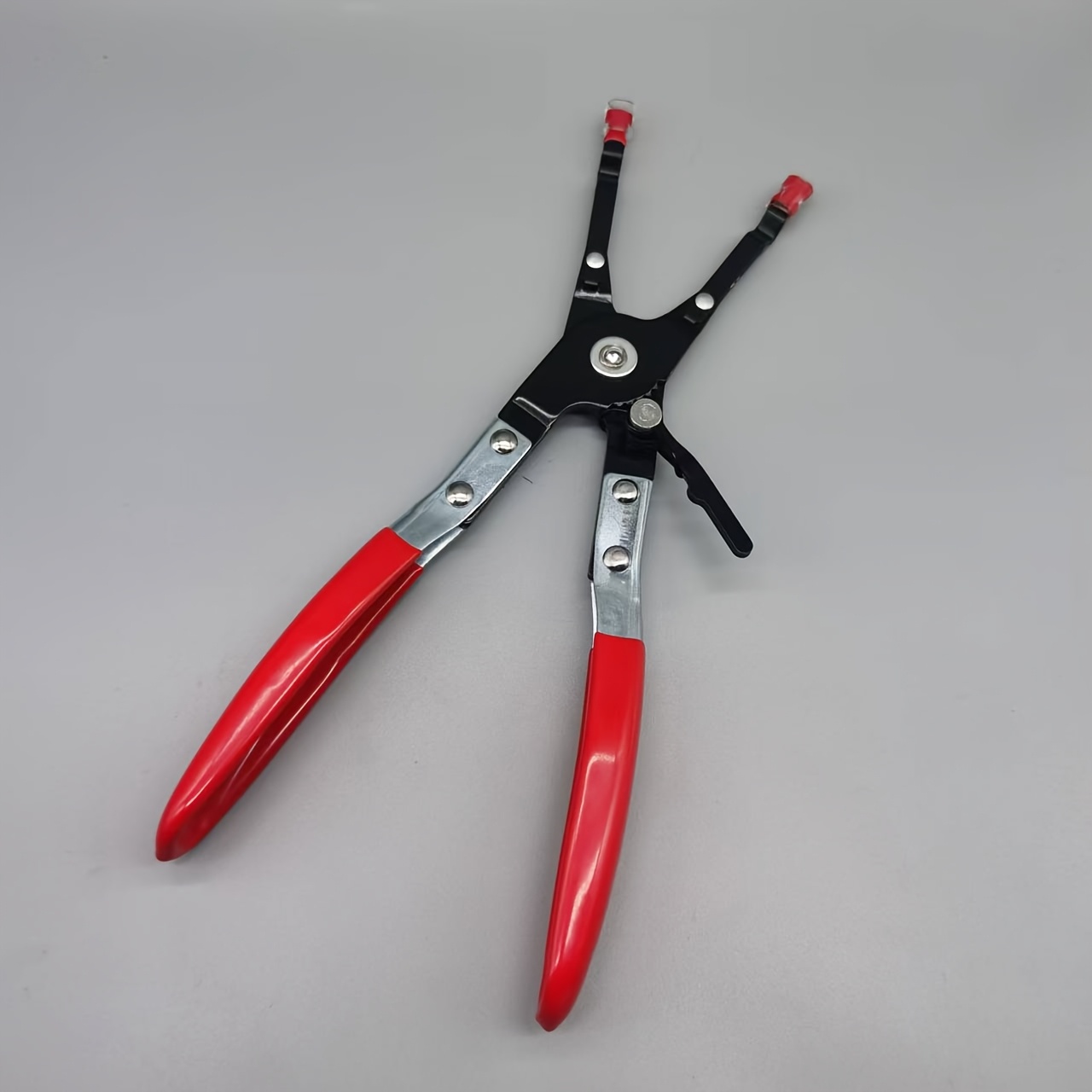 TEMU Welding Pliers, Maintenance Tools, Hose Clamps, Straight Throat Pipe Bundle Clamps, Car Disassembly Tools, Water Pipe And Hose Flat Band Ring