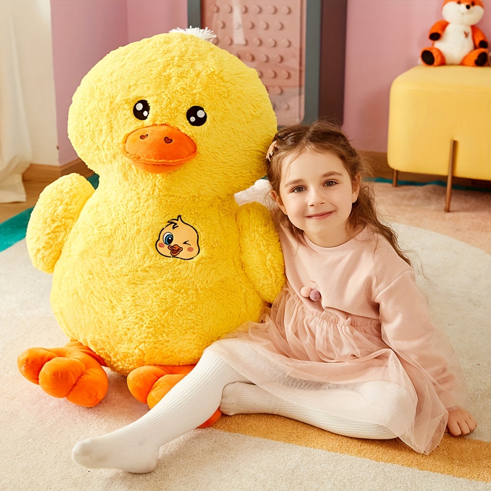 

Ikasa Large 19" Stuffed Animals Soft Plush Toy, Cute Huge Jumbo Fluffy Big Size Duck Fat Plushie, Gifts For Kids Boys Girls Children Family