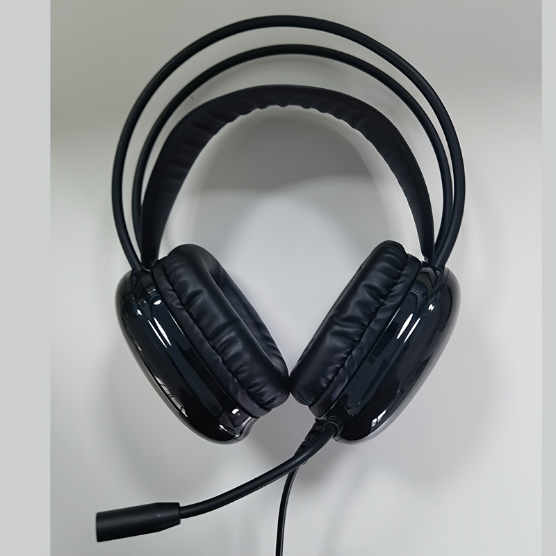 Gaming Headset #PSH-600 With 7.1 USB, Wired RGB Illuminated Earphones,  Microphone Included, And Glowing Headband For Computer Gaming.