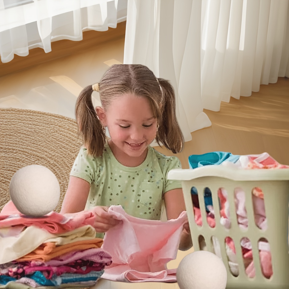 TEMU 4pcs Drying Ball Set - Laundry Balls For Tumble Dryers - Prevents Snagging And Reduces Drying Time - Energy And - Reusable Drying Balls