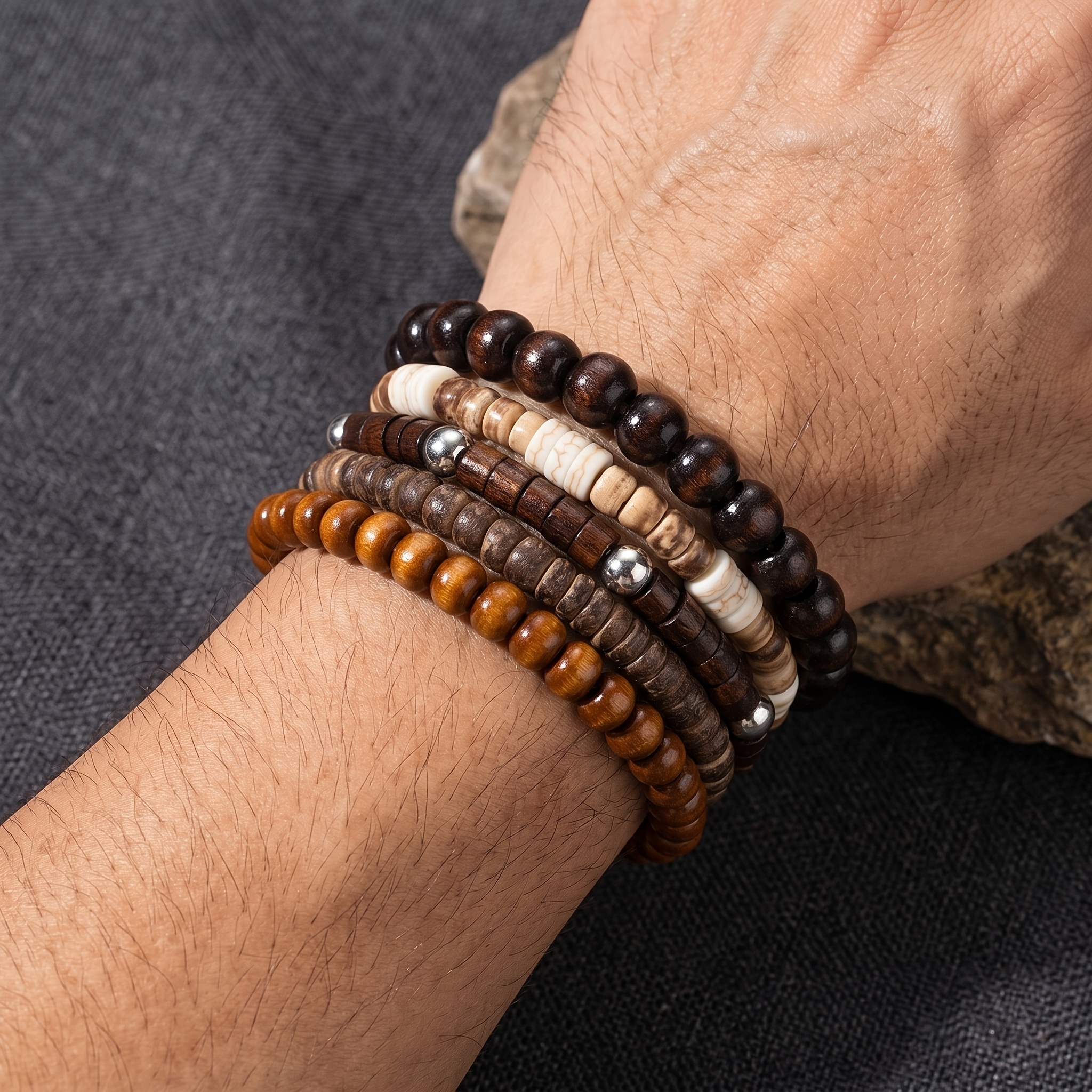 Hip-Hop Individual Men's Cross God Linked Bracelet