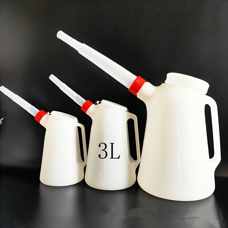 3l/5l Long Spout Oil Pot, Marine Plastic Refueling Pot With Scale, Lubricating Oil Pot