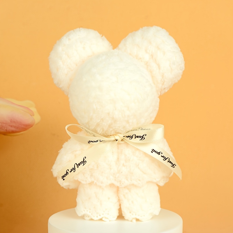 Image of 12pcs Cute Poluoge Bear Towels Wedding Bridal Companion Gifts Event Celebration Small Gifts Party Annual Meeting Graduation Season Daily Necessities