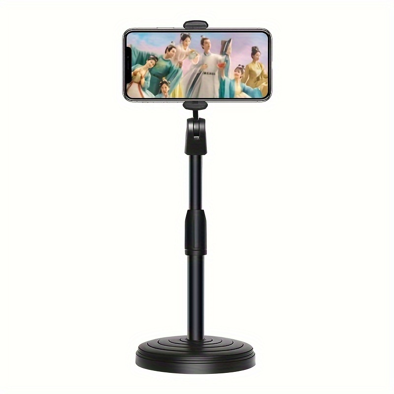 Adjustable Mobile Phone Stand That Rotates - Includes 1 Foldable, Extendable, Stable, Flexible, And Portable Desktop Base