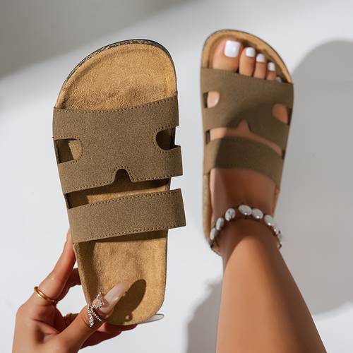 womens solid comfortable cute fashion comfortable open toe home slippers women shoes