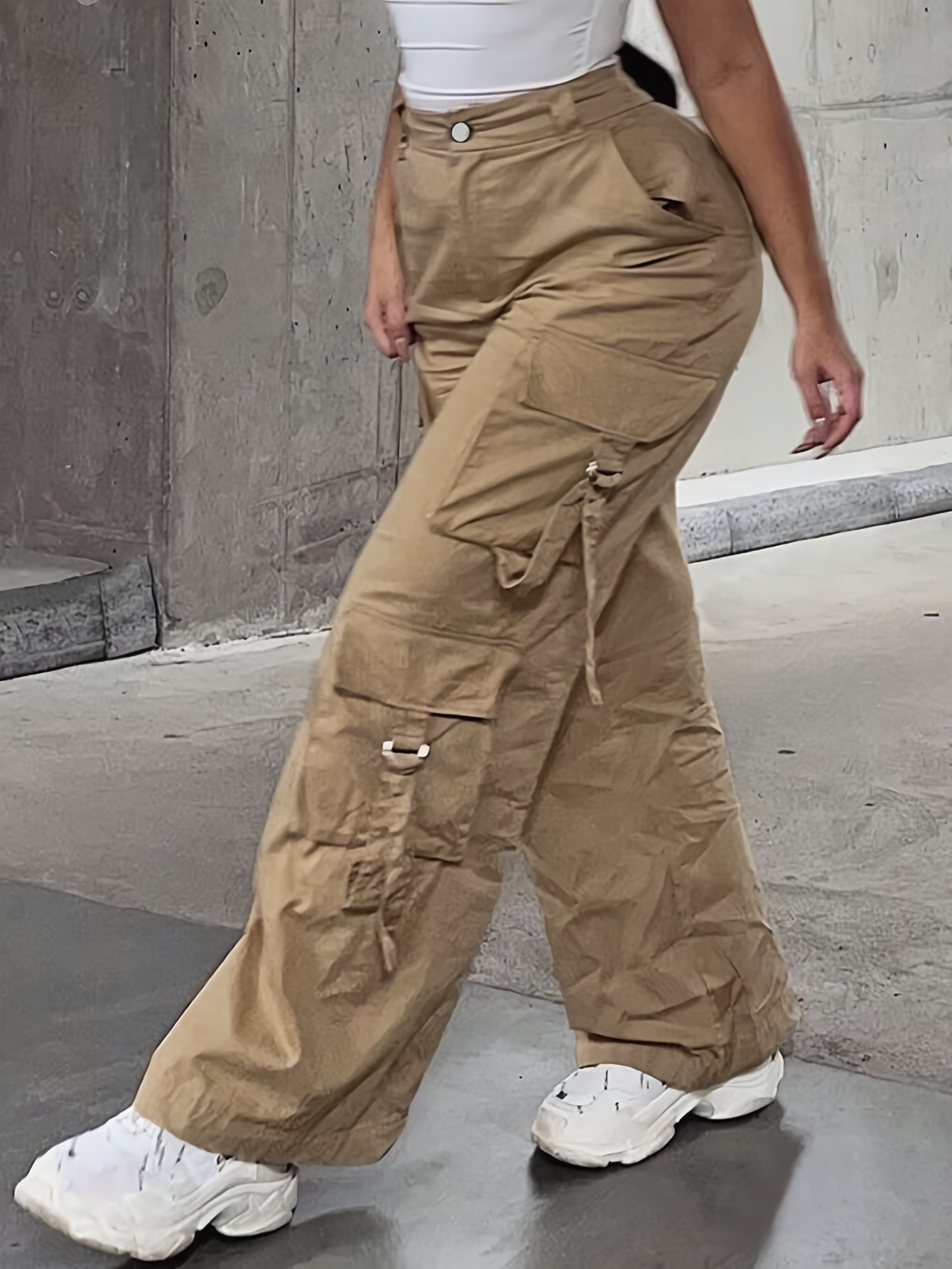 韓国ファッション [LOTSYOU] LIGHT MIX MATCH POCKET PANTS 韓国ファッション [LOTSYOU] LIGHT MIX MATCH POCKET PANTS