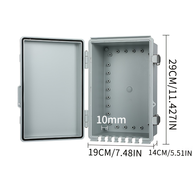 Pinfox 電気系DIY接続部用防水ボックスエンクロージャ 200mm×120mm