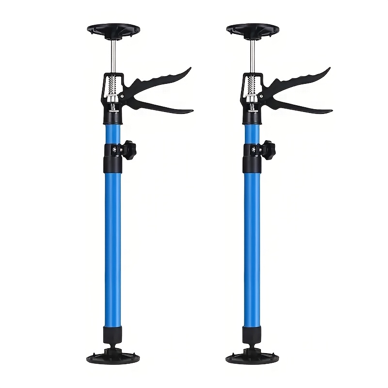 TEMU Lot de 2, Poteau de Support Réglable, Support Troisième Main + Longueur Télescopique 50-115 cm, Application Polyvalente , Support Stable Haute