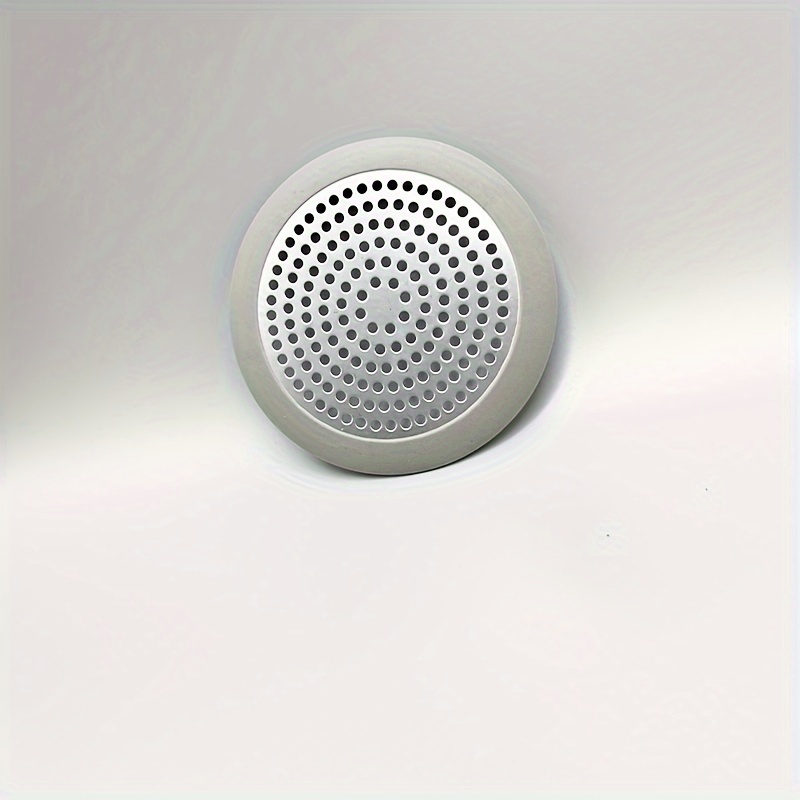 

1pc Stainless Steel & Silicone Shower Hair , Drain Protector Strainer, Rust-proof, Durable, Easy To Clean, For Bathroom & Kitchen