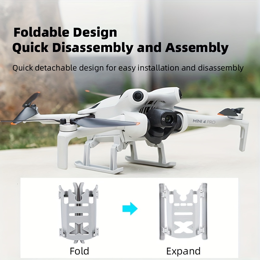 dji mini4 pro height increasing foot rack landing rack details 0