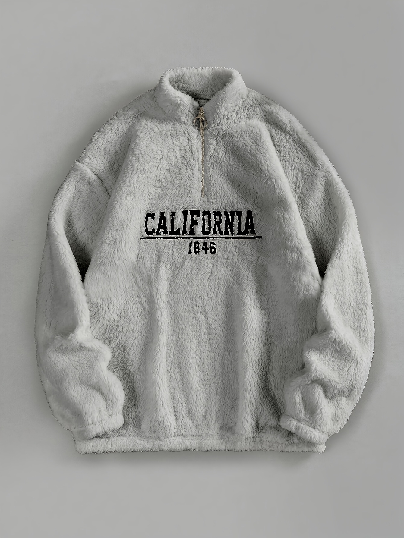 california 1846 sweat-shirt pull à pour femmes - pull à manches longues en confortable avec capuche décontractée et col , , parfait pour lautomne et lhiver, vêtements décontractés pour lhiver | pull brodé | sweat à capuche en Détails du produit 0