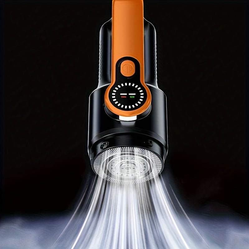 Portable Wireless Handheld Vacuum Cleaner with Strong Suction, USB Rechargeable, One-Click Dust Discharge, Includes Multiple Accessories, Suitable for Cars, Homes, and Offices, Vacuum Cleaner for Home, Office Cleaning, Sleek Design, Durable Construction, Powerful Suction, Car Owners, Home Cleaning, Compact Design, Lightweight Cleaner, Car Owners
