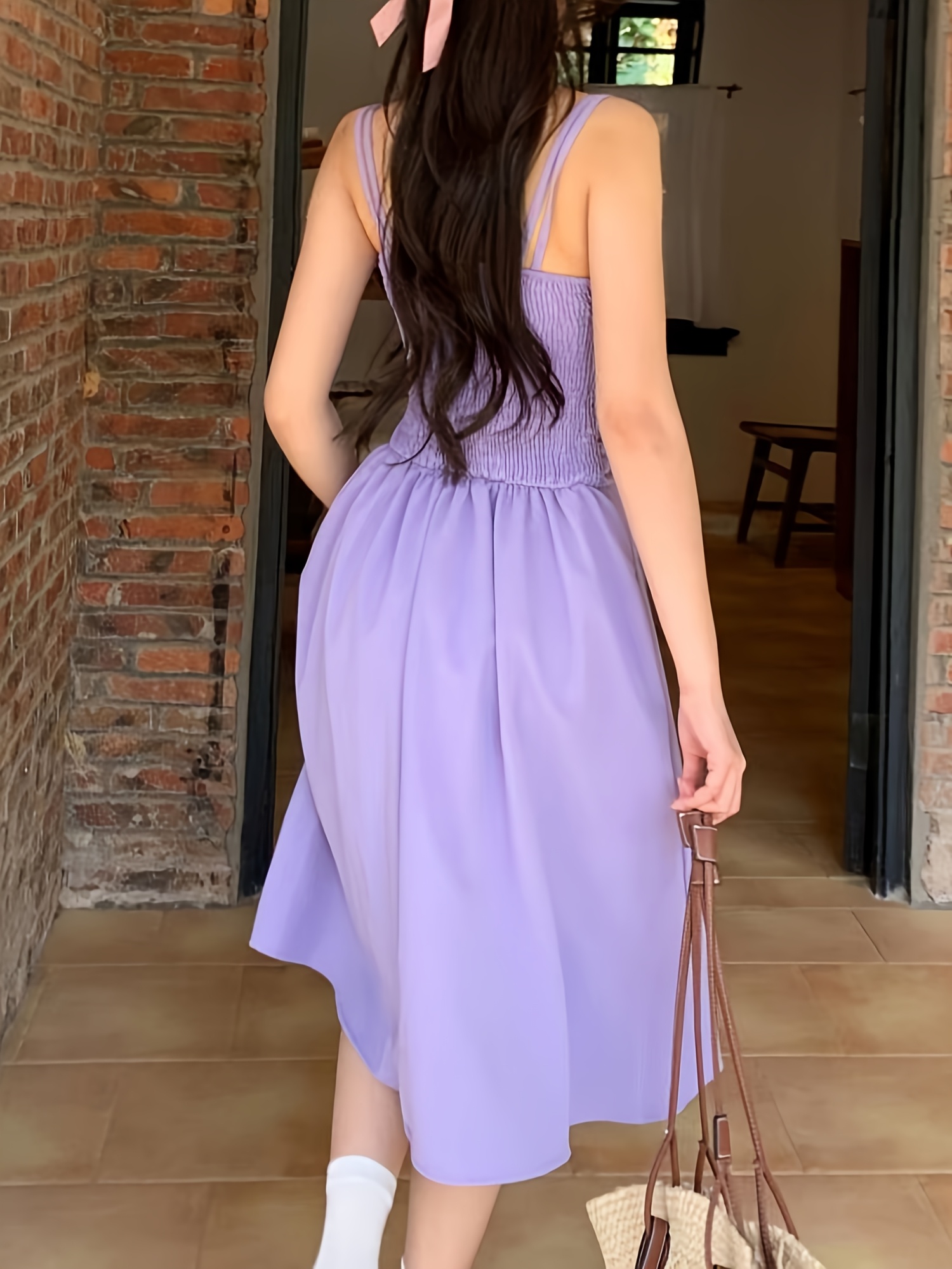 strapless open back dress gua de Coco