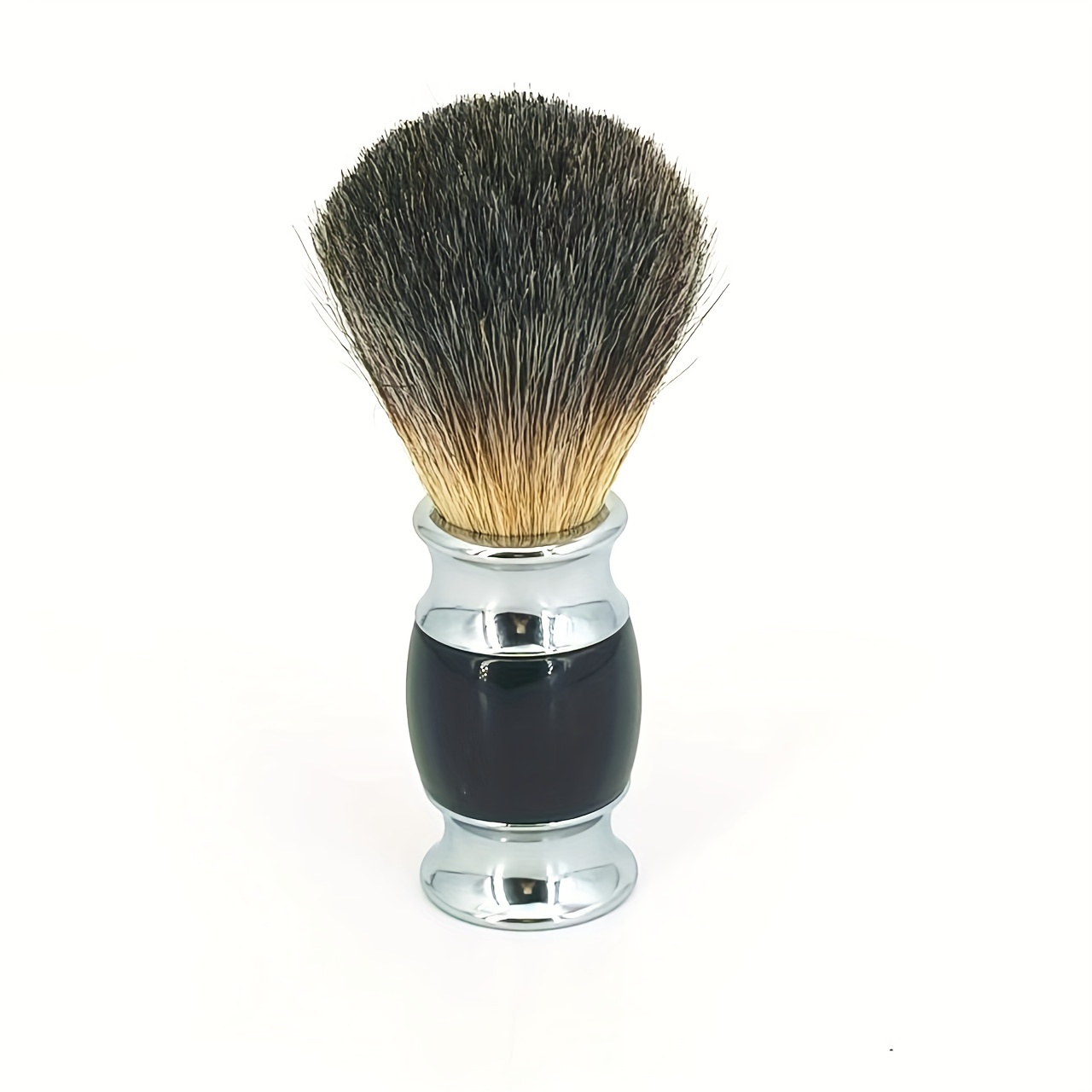 

Artisanal Hair Shaving Brush, High-quality Men's Shaving Brush, Salon-grade Facial Hair Cleaning, Stainless Steel Handle