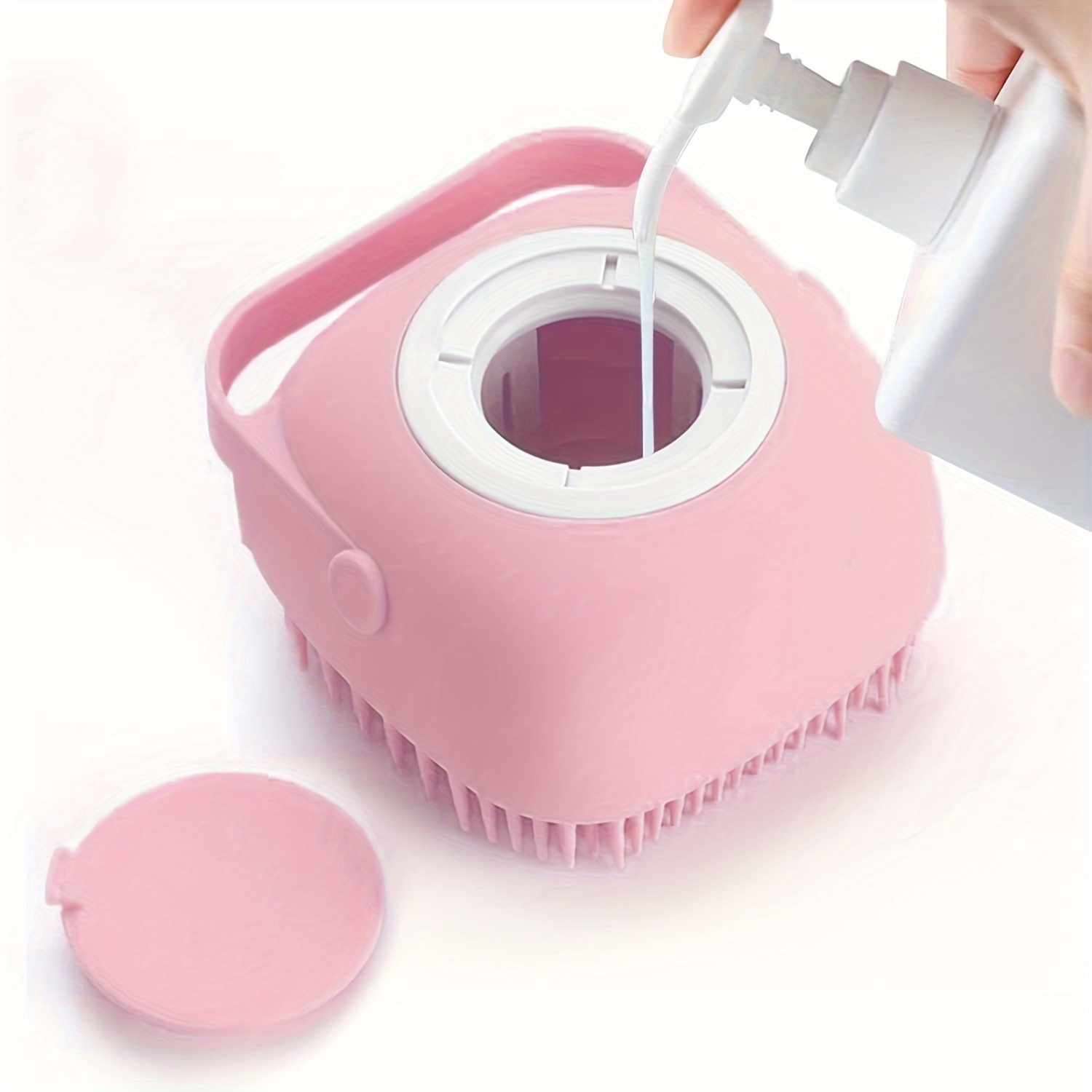 

Pet Grooming Bath Massage And Shampoo Dispenser For Long Haired ()