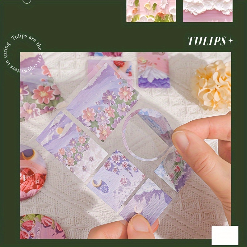 PANZIYU Charming Oil Painting DIY Journal Kit, Scrapbook Kit For Girls