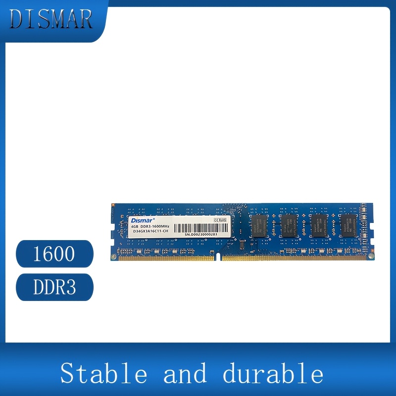 Memoria RAM DDR3 1333MHz 8GB Kit (2x4GB) Per Desktop - PC3-10600 CL9 1.5V