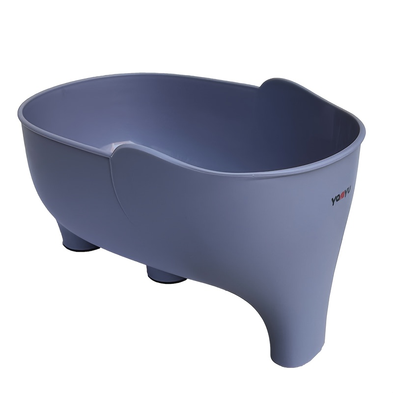 1pc Aquarium Filter Elephant Sculpture Leftovers Basket Soup Garbage Filter Anti-slip Fruit Vegetable Drainer Kitchen Additions