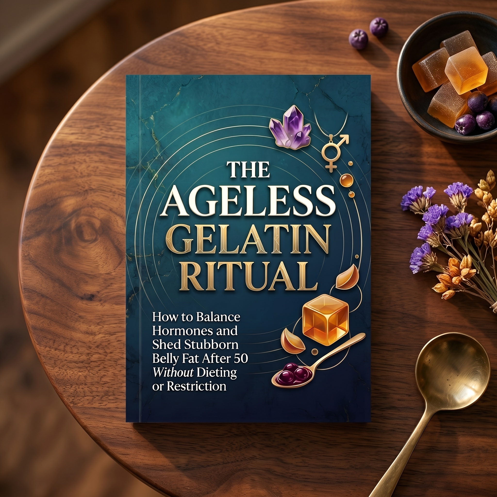 The Ageless Gelatin Ritual: How to Balance Hormones and Shed Stubborn Belly Fat After 50 Without Dieting or Restriction