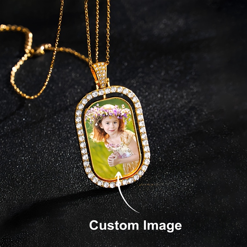 

Personalized Necklace Accents - Silvery Frame, 's Day For Girlfriend Or
