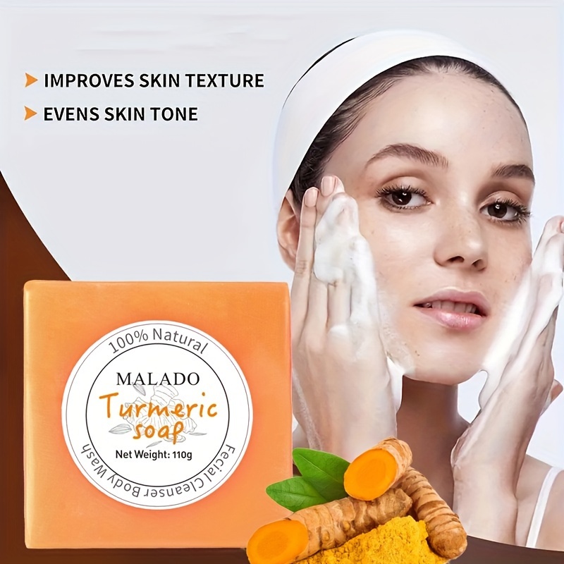 Malado Turmeric , Deep Cleansing, Even Skin Tone, Improves Skin