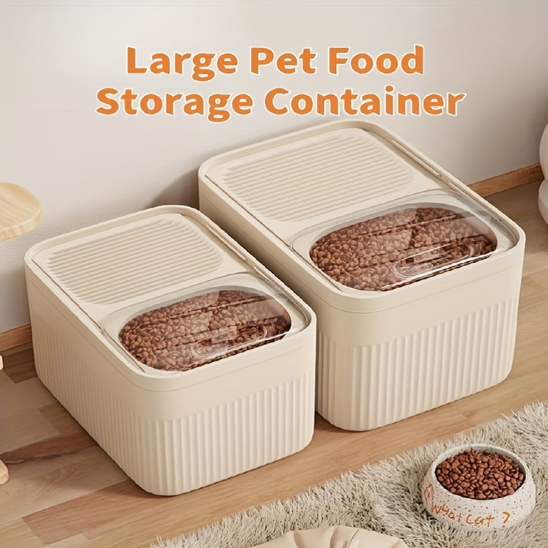 Lid Extra Large Dog Food Storage Container Yamazaki Home Airtight