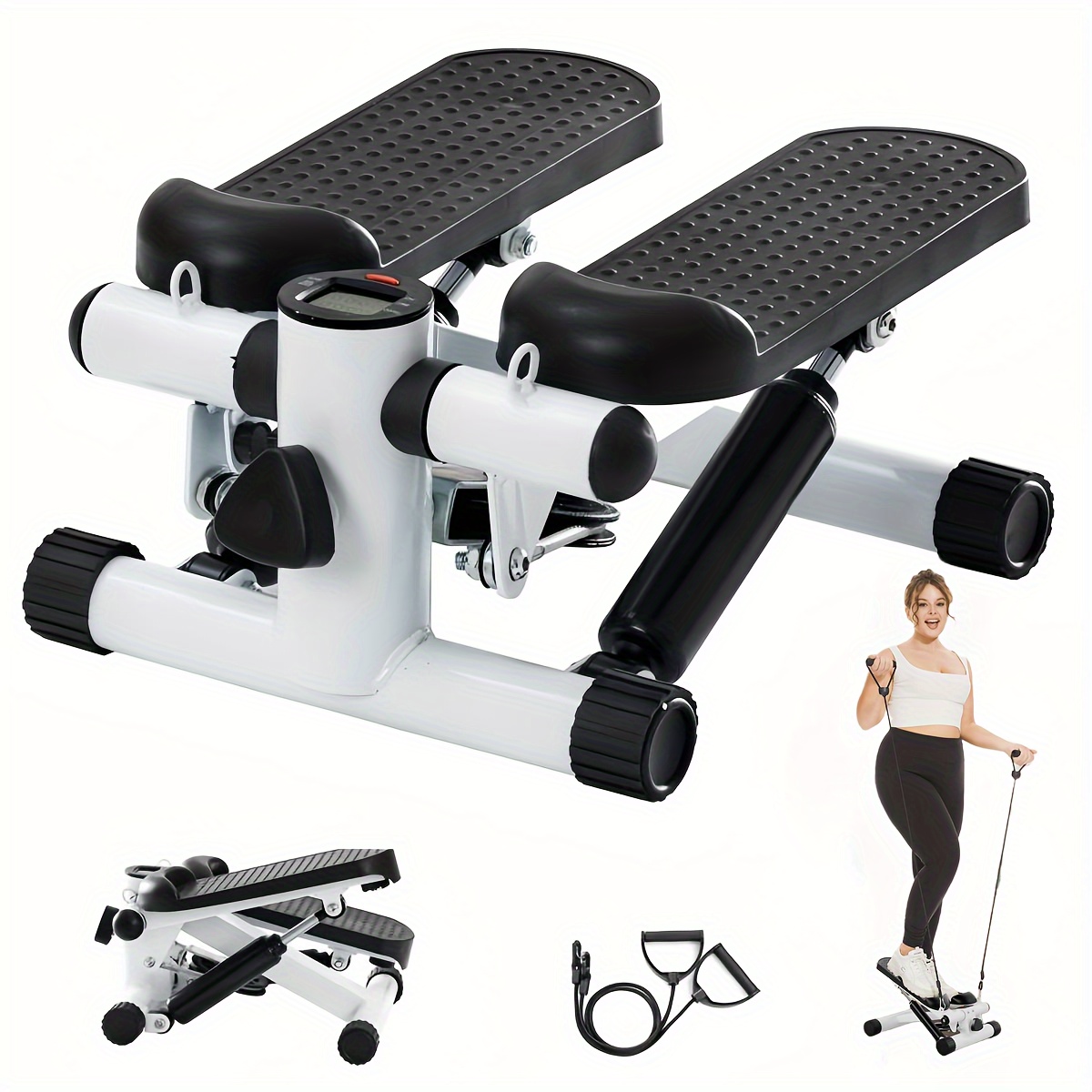 

1pc Mini Fitness Stepper With , Fitness Pedal Exerciser, Home Workout Equipment For Full Body Workout