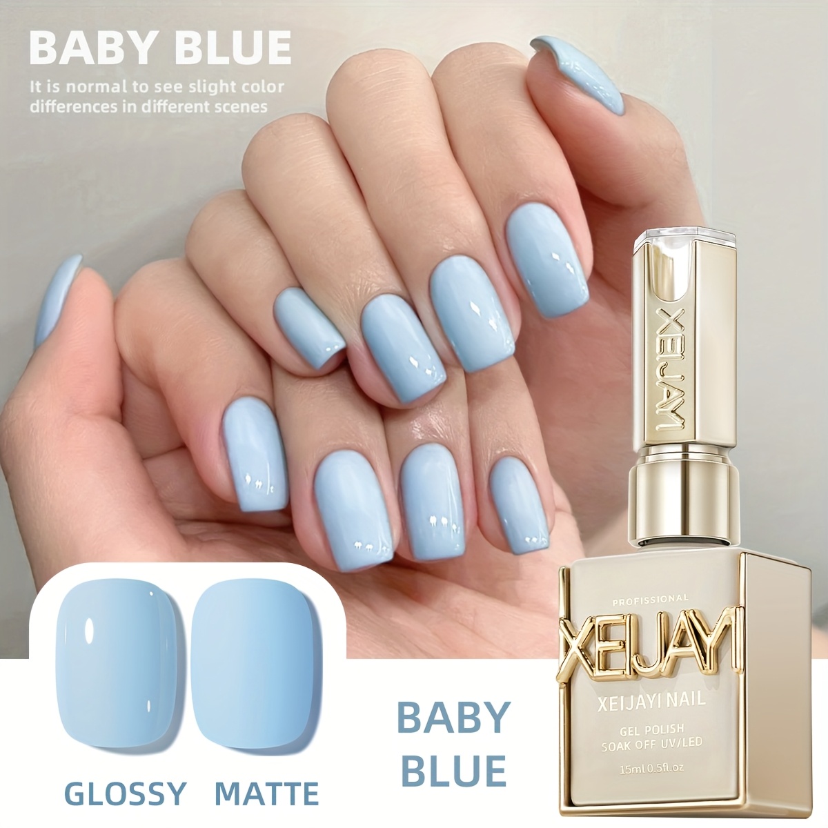 1pc 15ml New Popular Nail Gel Semi Permanent Nail Art Soaking Led Nail Salon Diy Nail Salon Gel