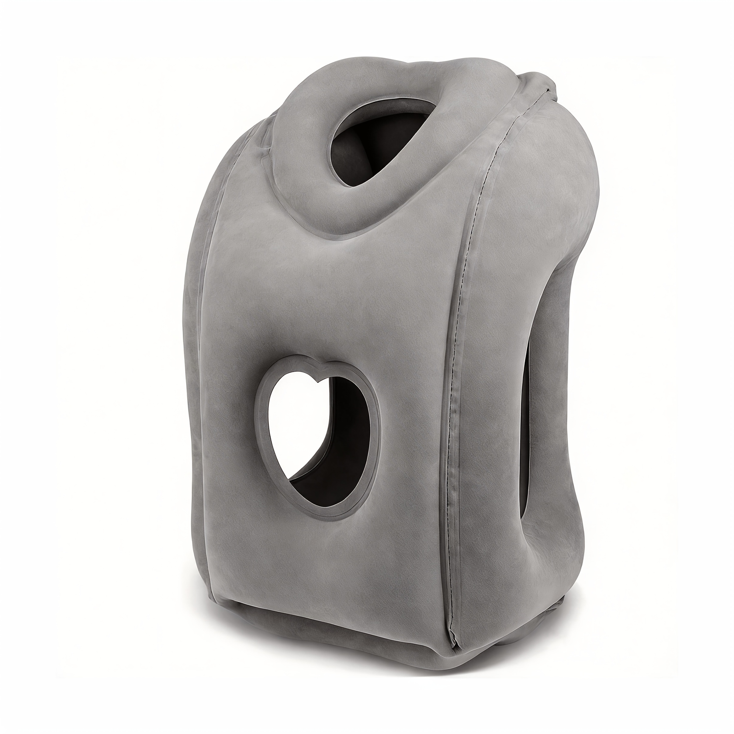 TEMU Inflatable Travel Pillow For Comfortable Sleeping Support Head Inflatable Pillow For Long Flights, Used For Airplanes, Cars, Trains, Office