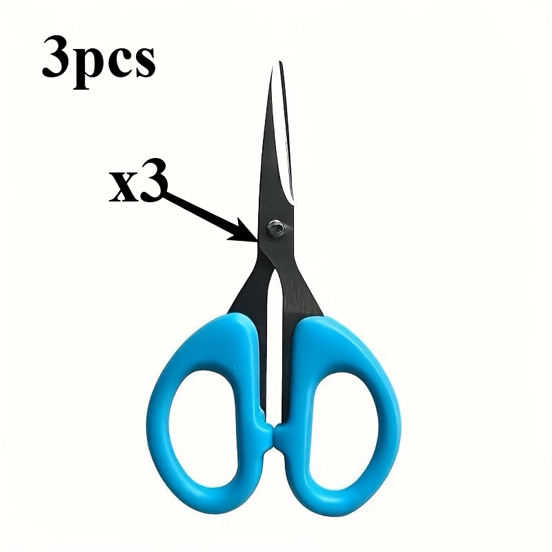TEMU 3 ciseaux à broder - Ciseaux d'artisanat et de couture en acier inoxydable, , utilisés pour précise des fils et des tissus, accessoires de