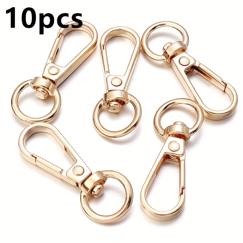 10/pcs 41mm Alloy Ring Dog Head Key Ring Handmade Jewelry Additions