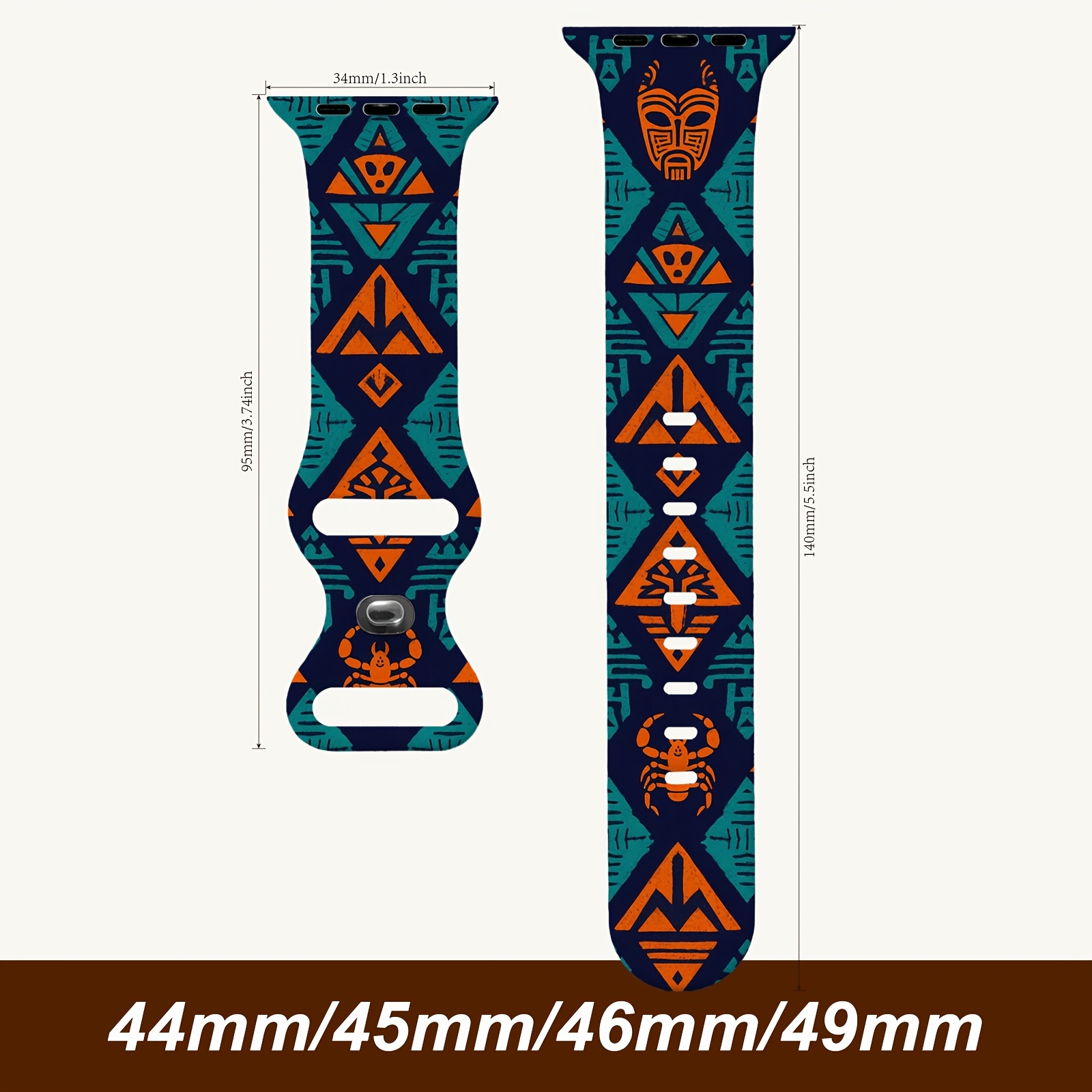 TEMU Cinturino compatibile con cinturini per Apple Watch 38mm 40mm 41mm 42mm 44mm 45mm 49mm per donna regali, elegante, , , con motivo a fiori, , da