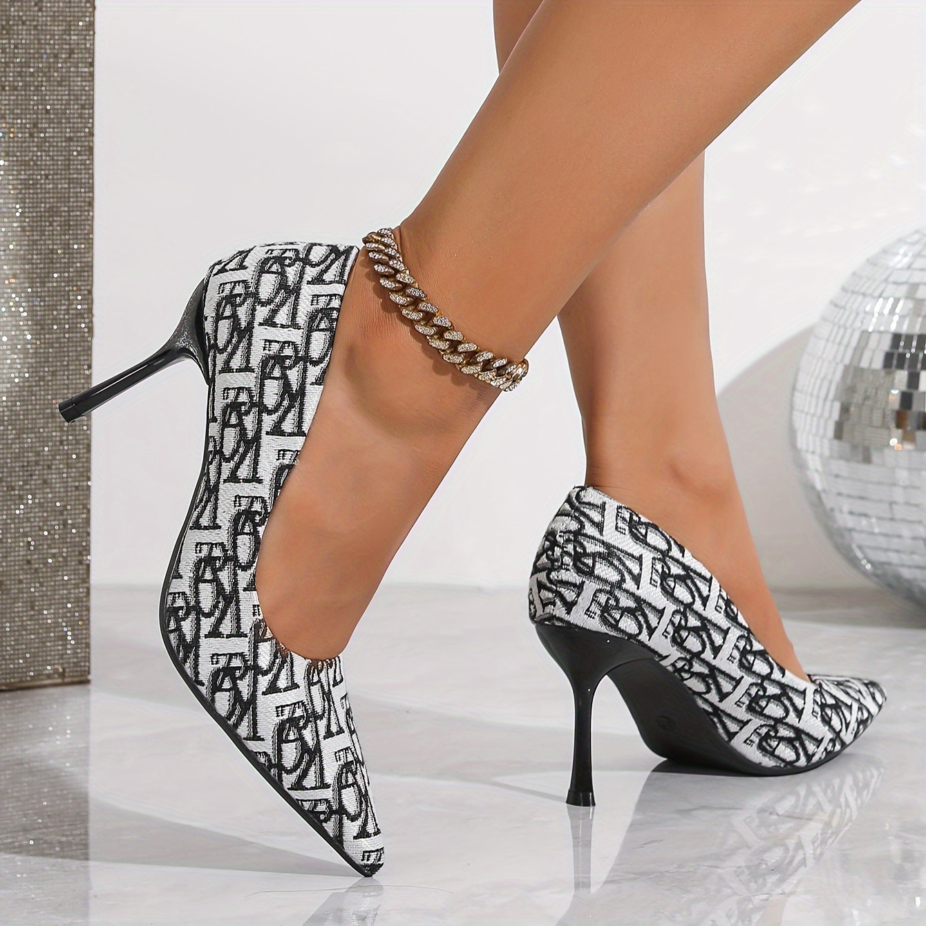 Michael kors claire graffiti leather pump discount