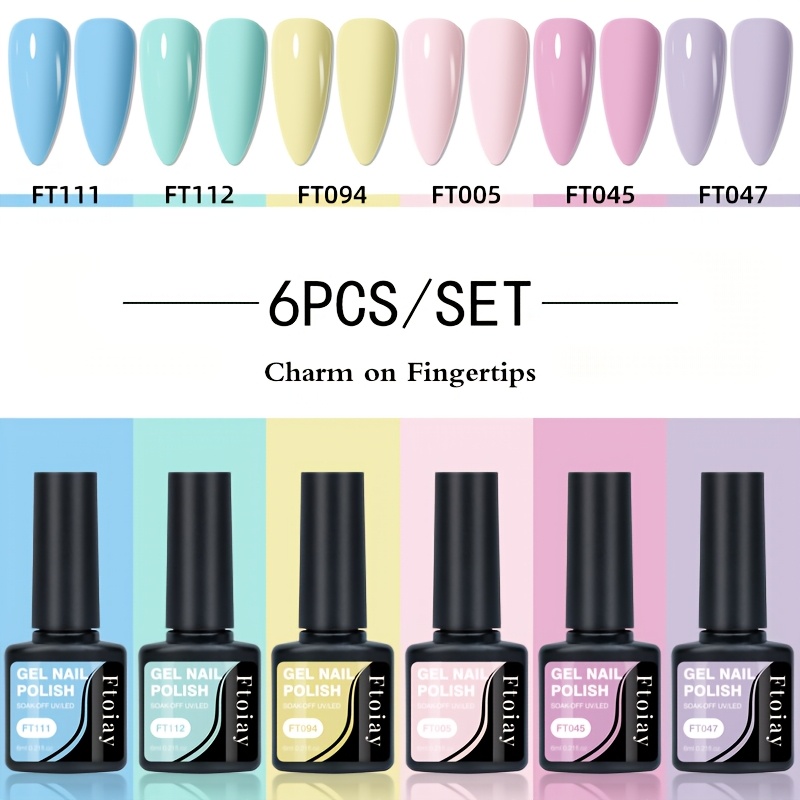 Nail Polish Gel Set