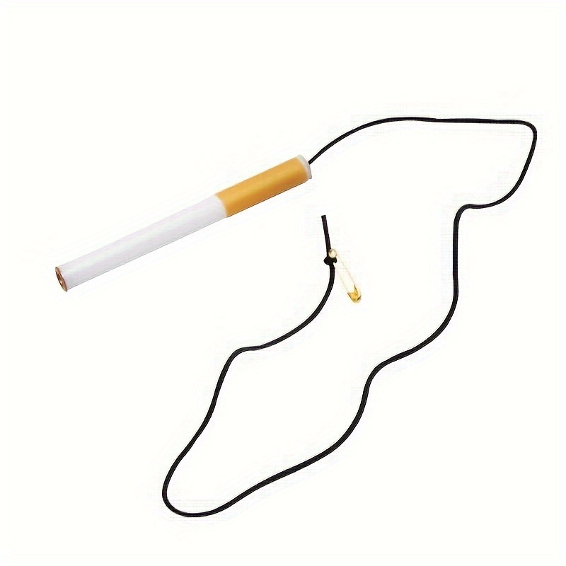 5pc disappearing cigarette magic trick set for parties plastic no electricity needed non prop banknotes featherless close up magic for boys april fools day gag gift details 5