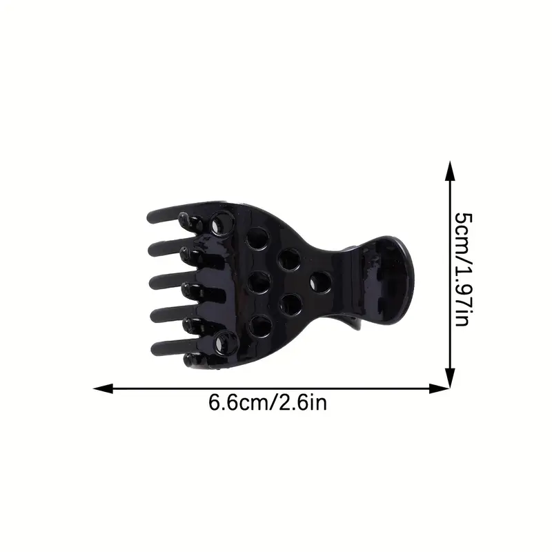 8pcs set retro hollow hair clips with minimalist     womens curly   and daily use Product details 4