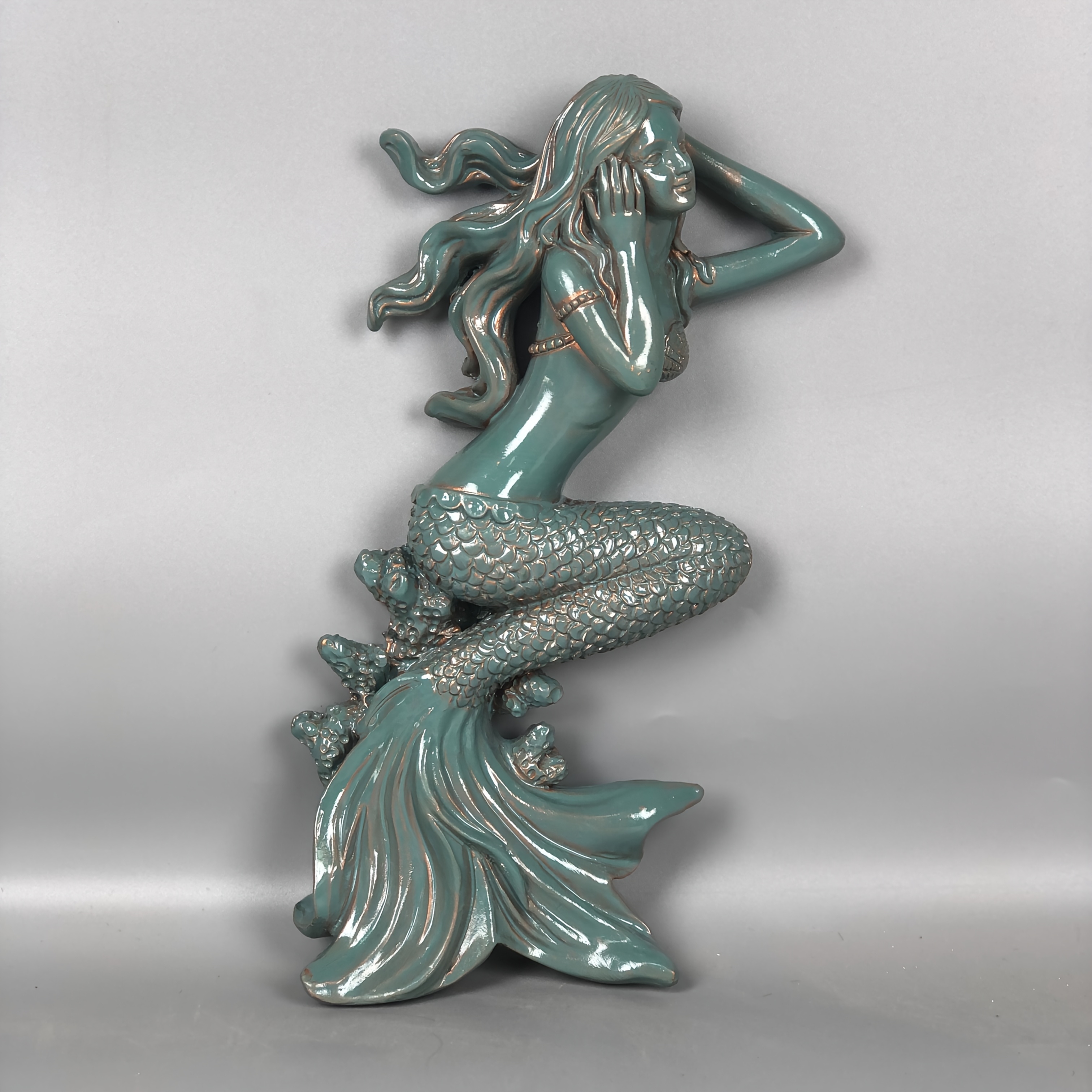 1pc Aquarium Small Ornament, Statue, Aquarium Fish Decoration, Wall Decoration