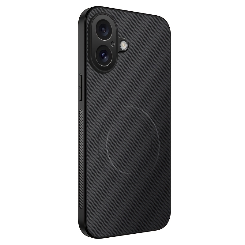 TEMU Phone Case - Suitable For Iphone 17/17 Air/17 Pro/ New Carbon Fiber Stripes, , Gorgeous And Easy Appearance, Phone Case