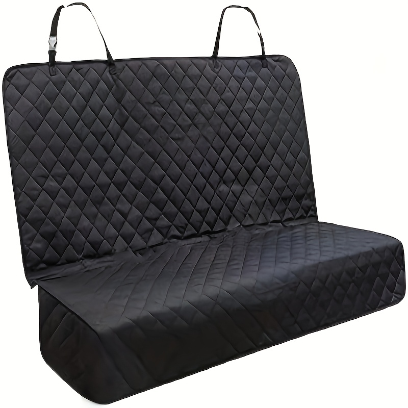 TEMU Dog Car Seat Cover, Suitable For Rear Pet Mat, Dog Pet Bench Cover Scratch-resistant And Durable Rear Seat Protector, Elastic Bottom, Easy To