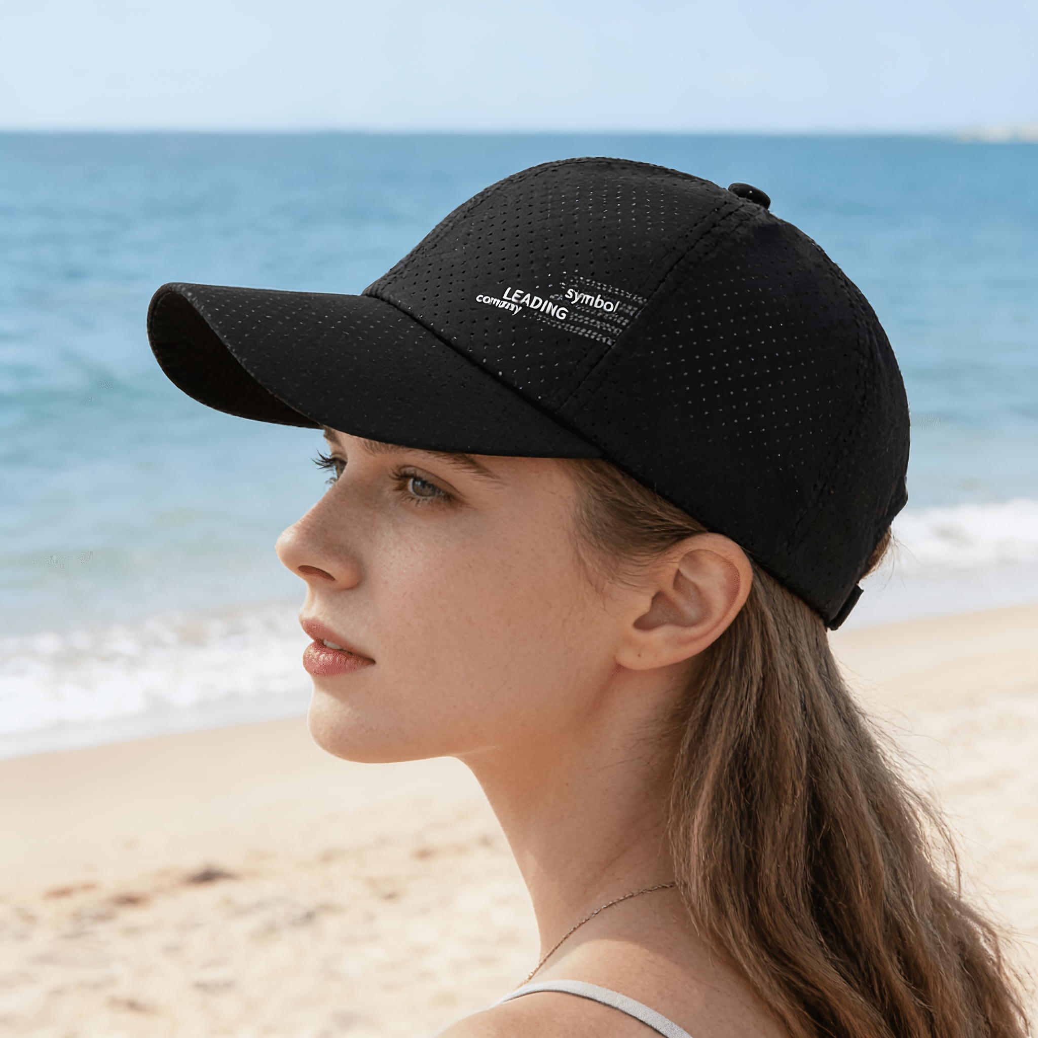 TEMU Summer Outdoor Mesh Baseball Caps For Men And Women, Outdoor Running Sports Sunshade Baseball Caps