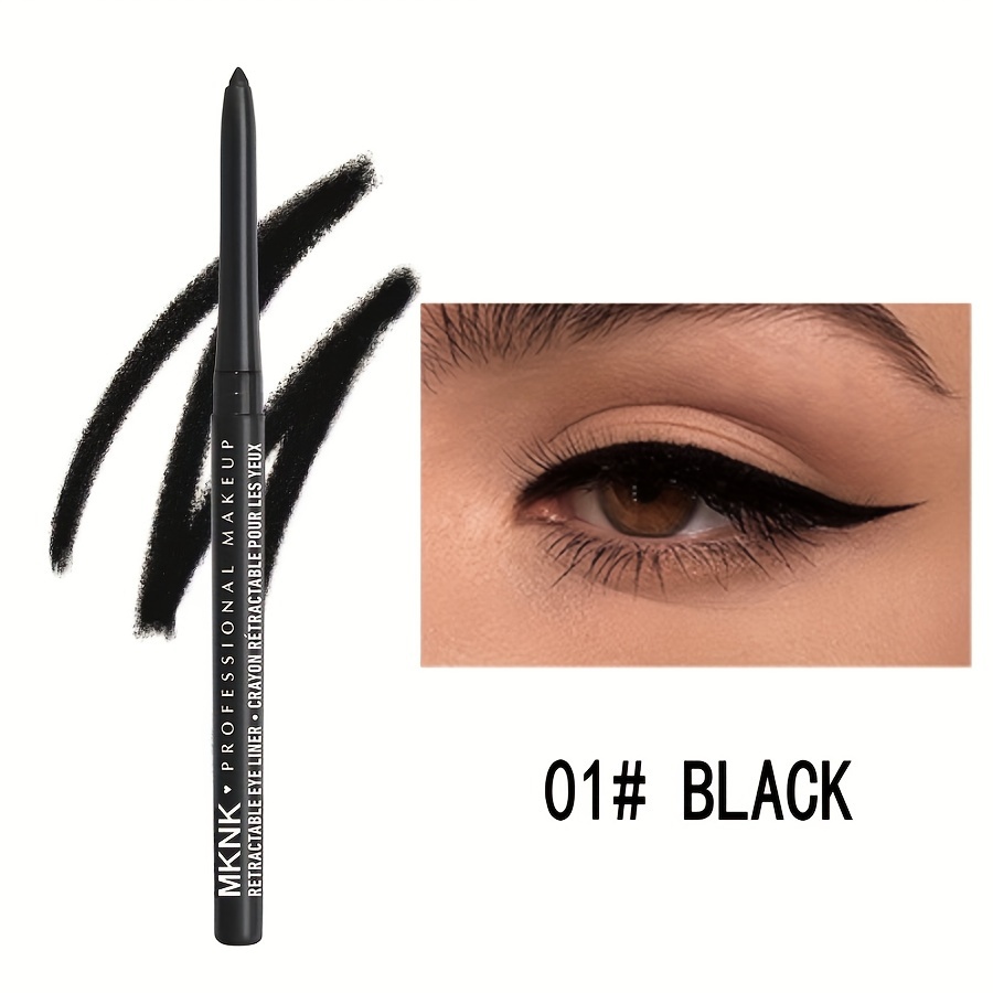Automatic Retractable Eyeliner Gel Pen Under Eye Gel Eyeliner Easy To Color