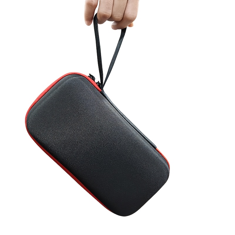 Portable Eva Inflatable Pump Storage Box - Shockproof Storage Box With Mesh Pocket For Auto Accessories- Only Bag
