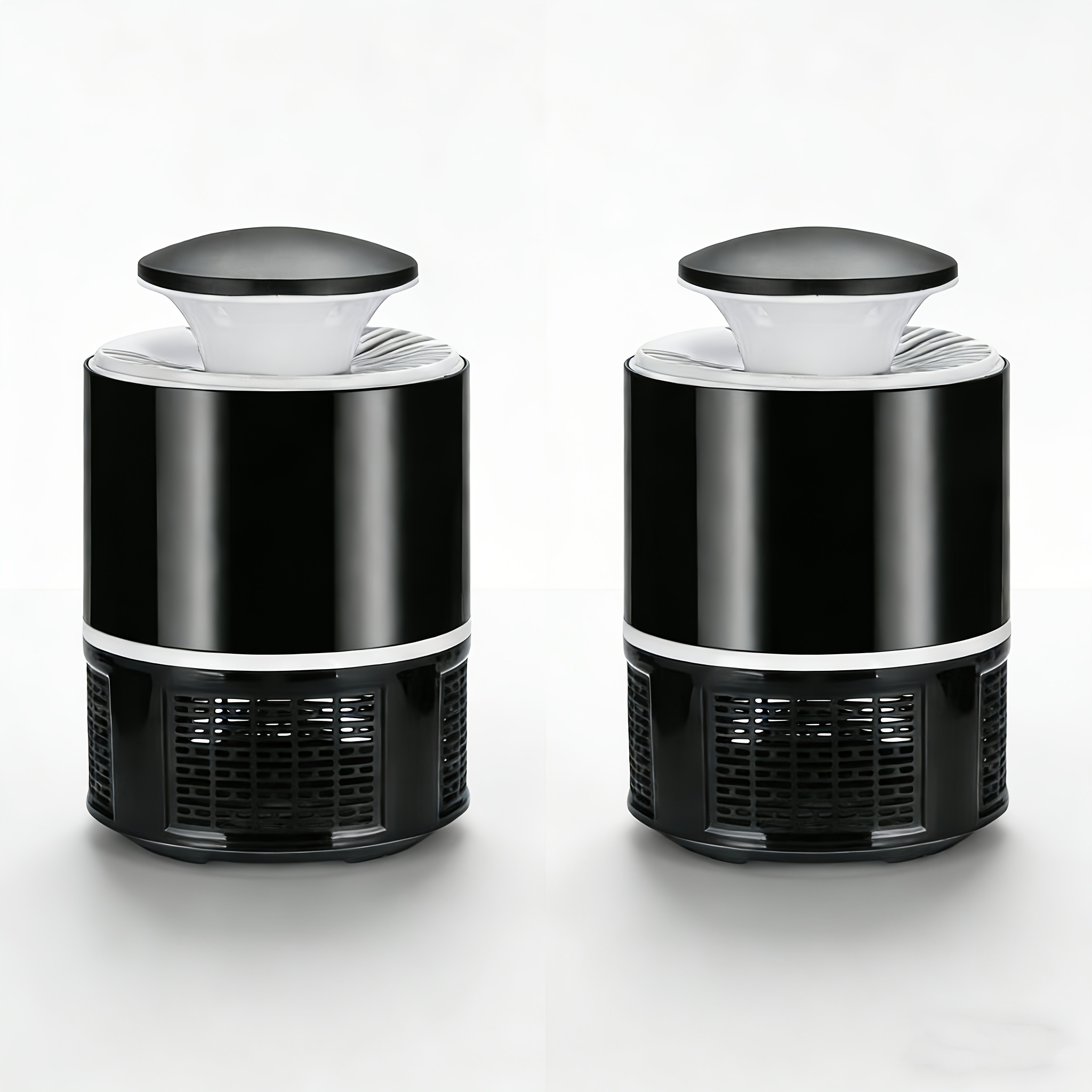 2pcs desktop fully automatic mosquito killer insect trap with   effect suitable for bedroom living room courtyard summer essential mosquito repellent