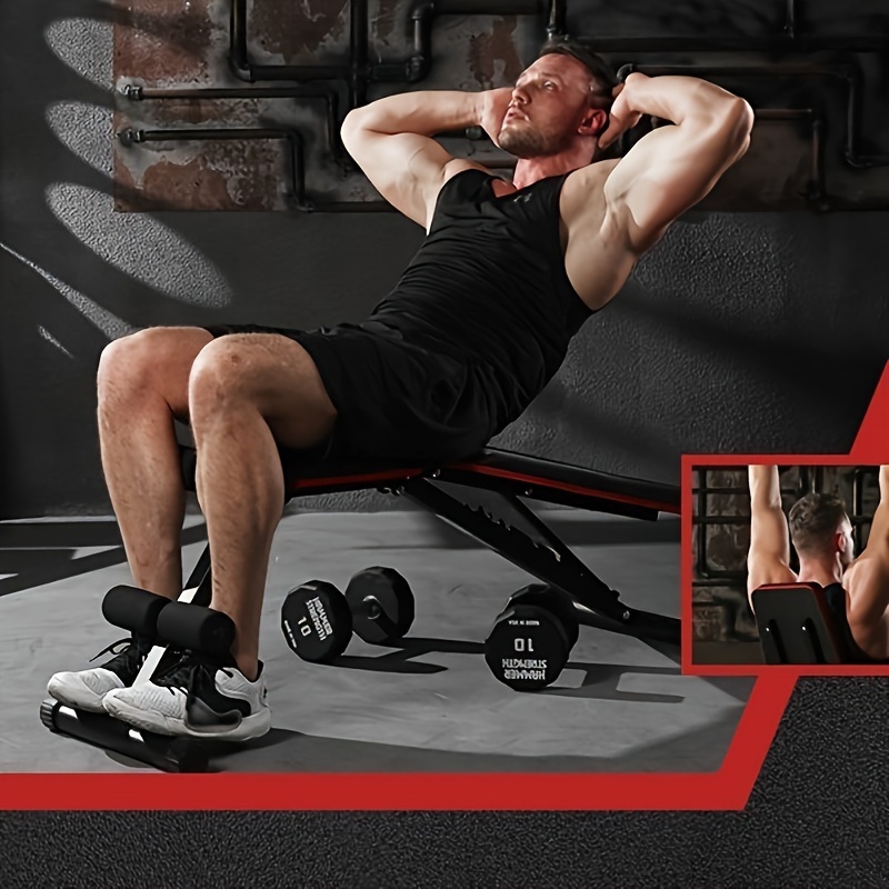 Inclinado Press Con Mancuerna En Banco Plano Bench Press Plano