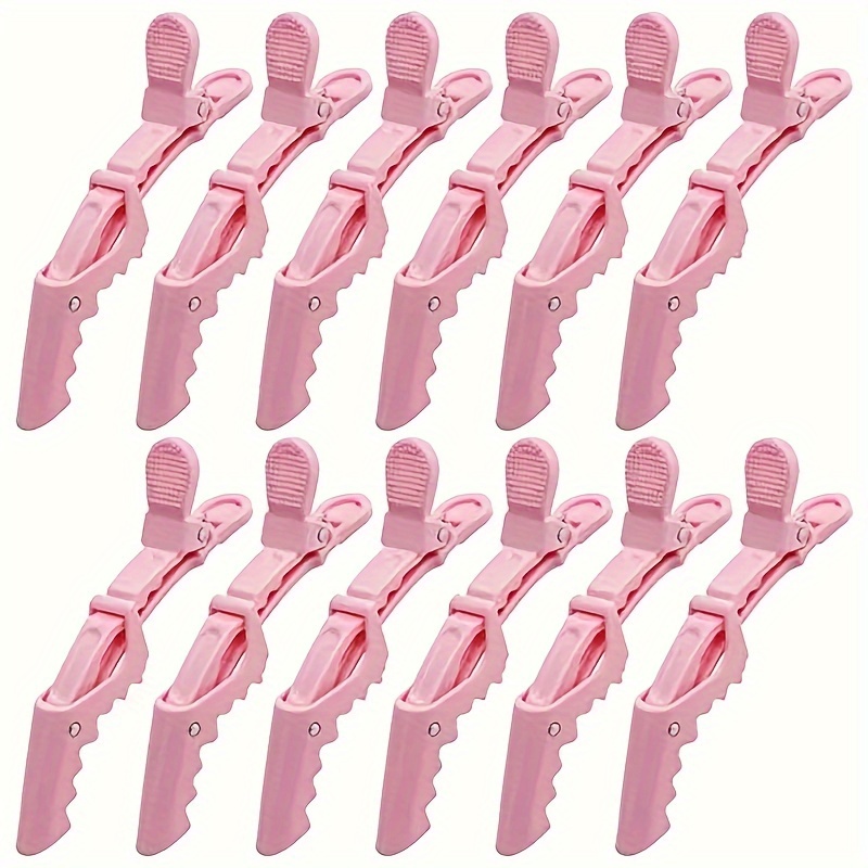 

12pcs Solid Color Alligator Hair Clips Elegant Hair Side Clips Trendy Hair Fringe Clips For Women And Daily Use Wear