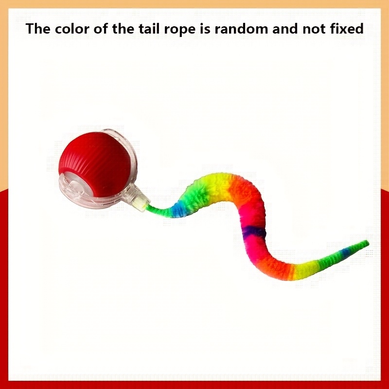 TEMU 1 Pet Toy Ball, Cat Teaser Ball For Dogs And Cats, Self-entertainment Boredom Relief Gadget, Pet Toy, Pet Supplies, Cat Toy, Suitable For Indoor