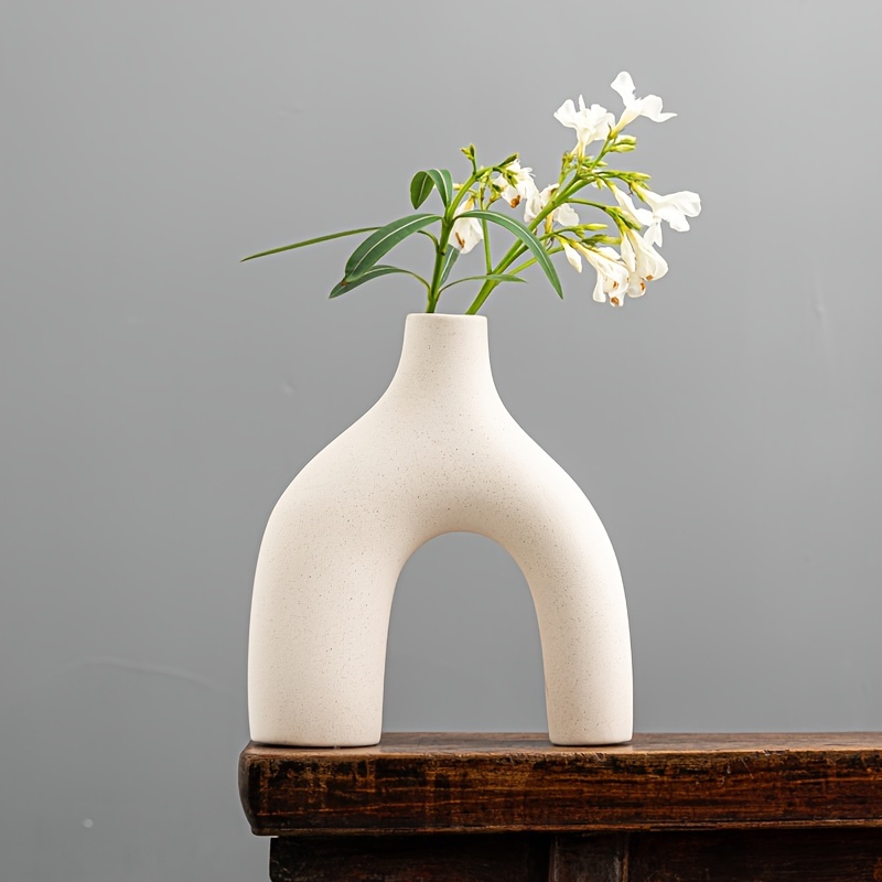 1/4個 小さなセラミック花瓶 素朴な家の装飾用の小さなつぼみの花瓶