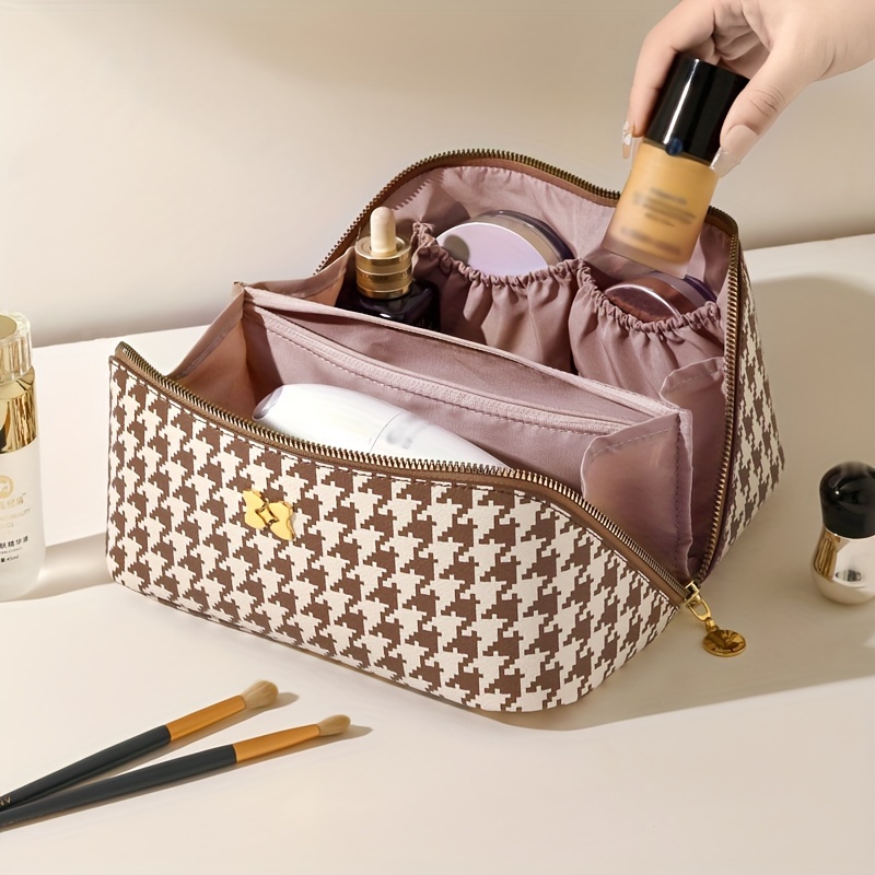 Printed Cosmetic Bag Large Capacity Exquisite