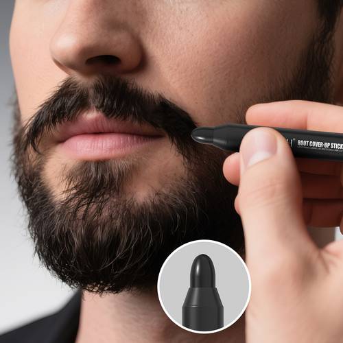 2 color root cover up stick normal hair type hair dye stick waterproof long lasting hair coloring pen filler for gray hair root cover thin coverage hairline creation